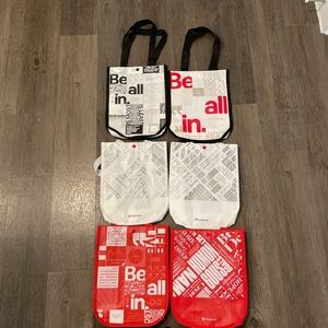 Lululemon Reusable Tote Bags Set
